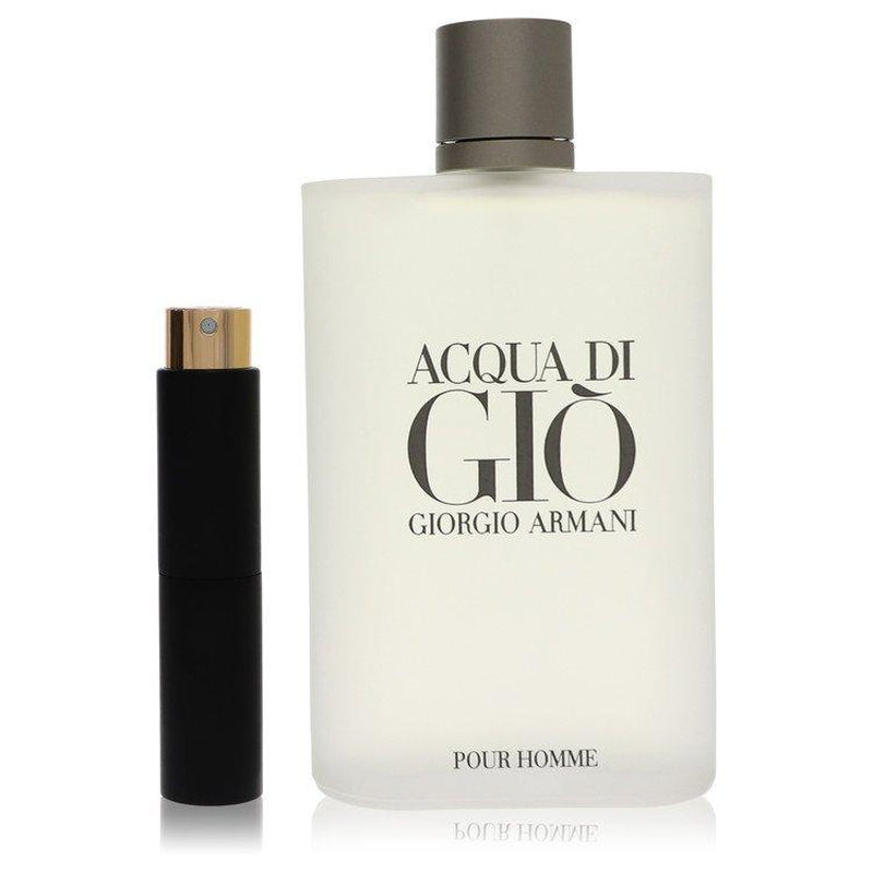 Giorgio Armani Acqua Di Gio Travel Spray for Men – Invigorating Marine & Citrus, Fresh & Long-Lasting for Everyday Elegance - Everbeaut