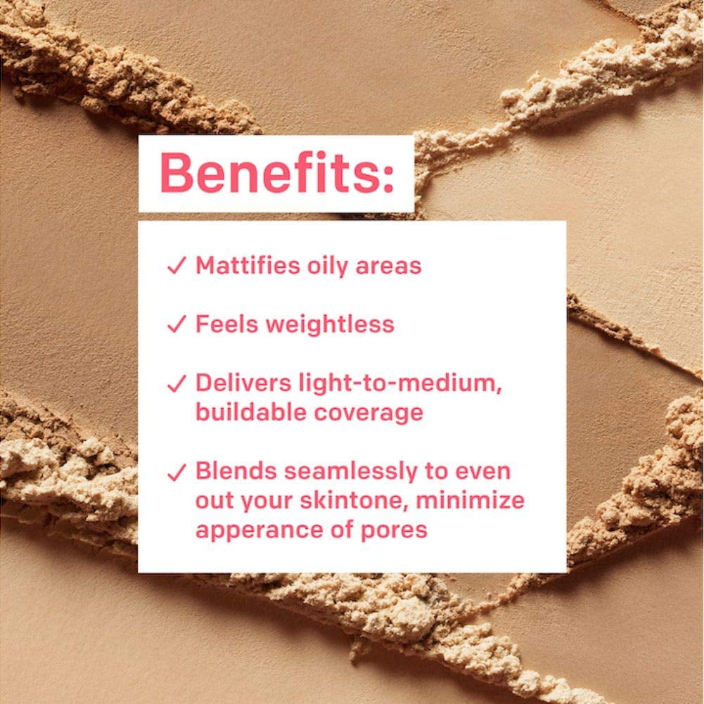 Setting Powder, Face Makeup, Matte Loose Powder, Hypoallergenic, Cruelty Free, 200 Light Medium, 1 Oz - Everbeaut