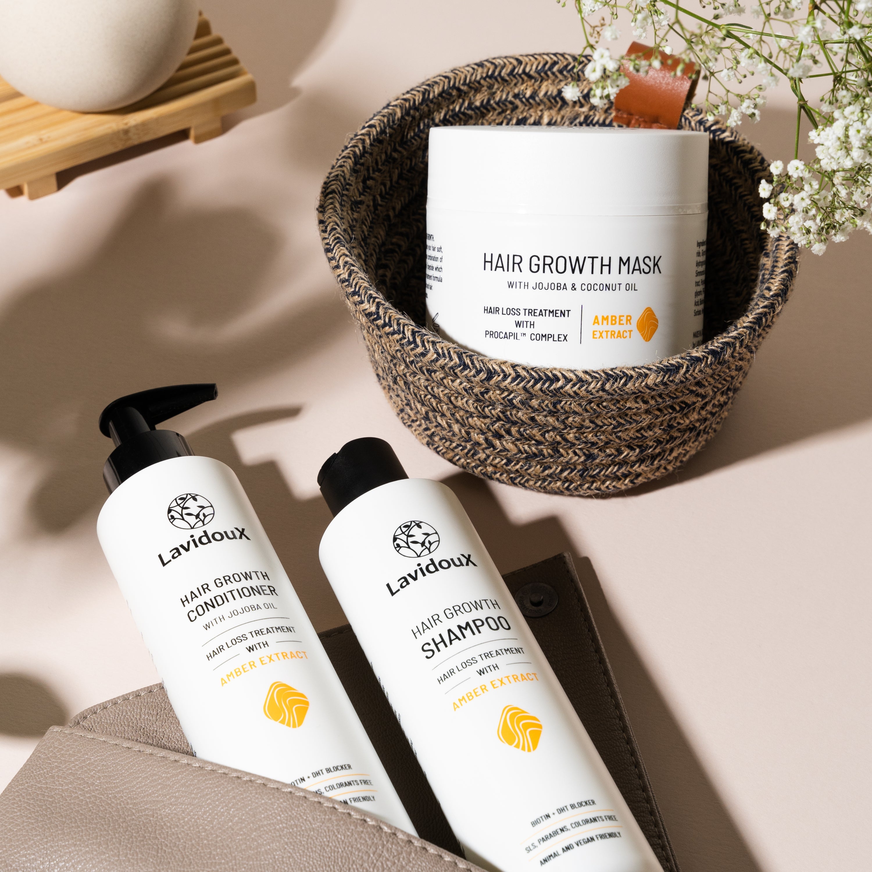 Hair Growth Shampoo & Conditioner Set - Everbeaut