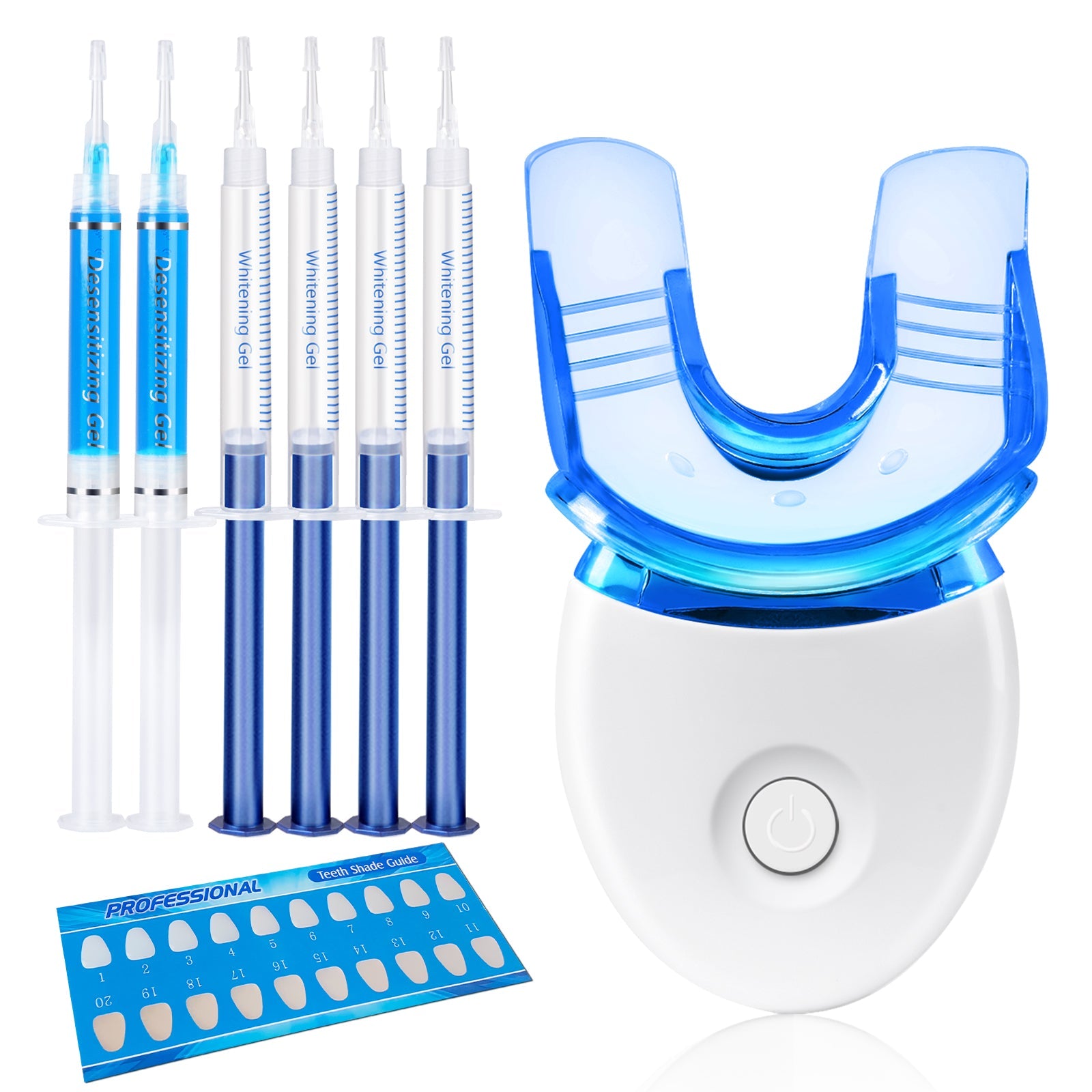 Whitening Kit for Sensitive Teeth Oral Care Includes LED Light 4 - Everbeaut