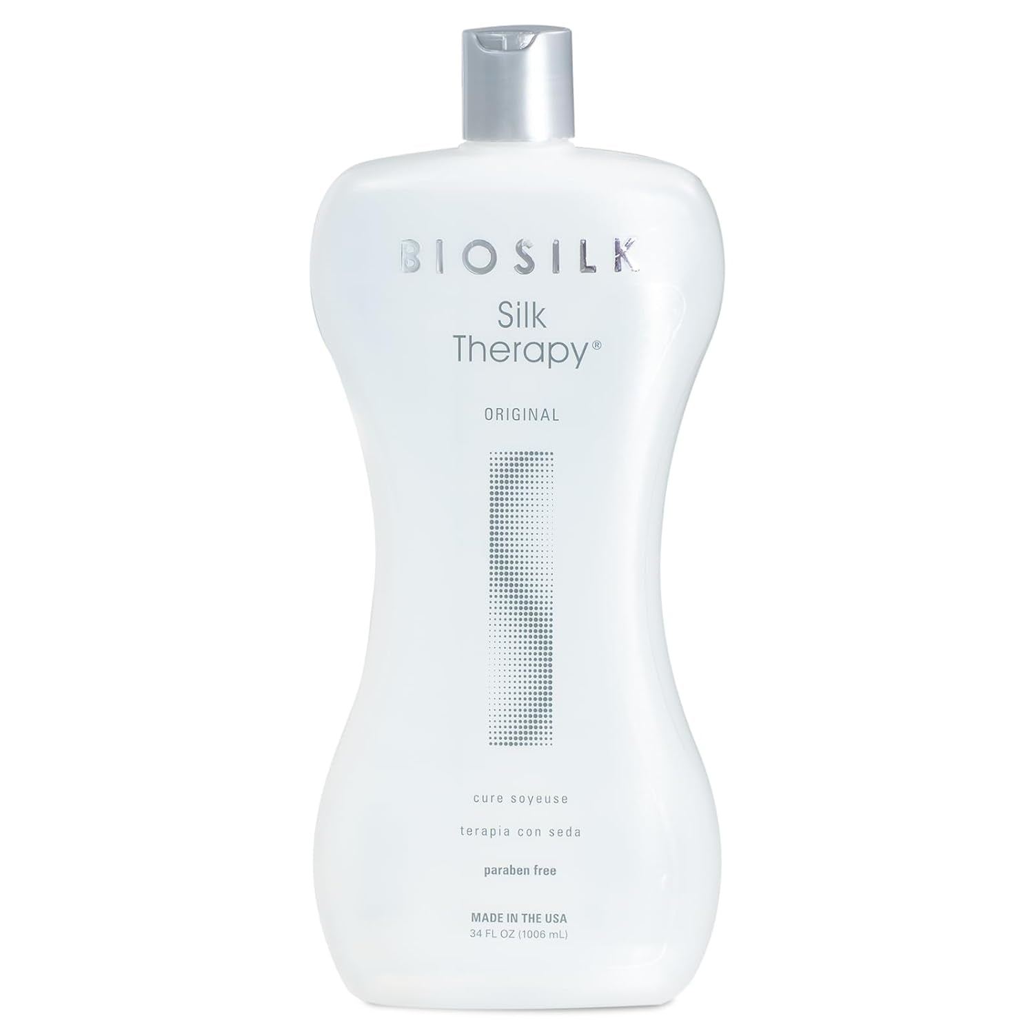 BioSilk Silk Therapy Conditioner – Moisturizing, Shine-Boosting Formula for Smooth, Manageable Hair – Sulfate-Free, Paraben-Free, Cruelty-Free – 34 oz Professional Size – Premium Health & Beauty Product by Everbeaut.