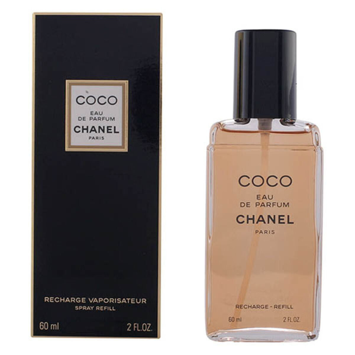 Chanel Coco Mademoiselle Eau de Parfum – 2 oz / 60 mL – Timeless Parisian Luxury Travel Spray with Orange, Jasmine, Rose & Patchouli – Premium Health & Beauty Product by Everbeaut.