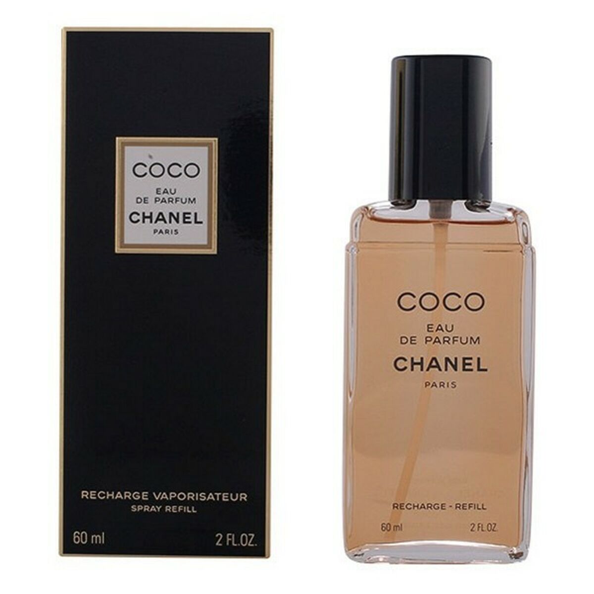 Chanel Coco Mademoiselle Eau de Parfum – 2 oz / 60 mL – Timeless Parisian Luxury Travel Spray with Orange, Jasmine, Rose & Patchouli – Premium Health & Beauty Product by Everbeaut.