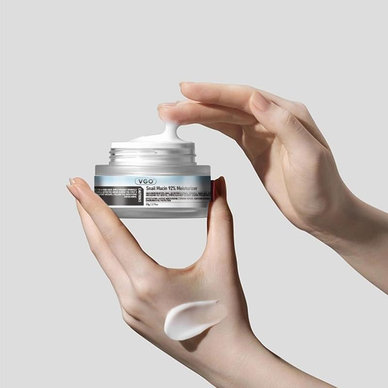 VGO Vitamin C Serum & Snail Mucin Gel Cream – Hydration & Radiance Set - Everbeaut