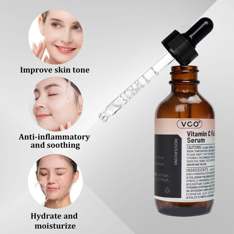 VGO Vitamin C Serum & Snail Mucin Gel Cream – Hydration & Radiance Set - Everbeaut
