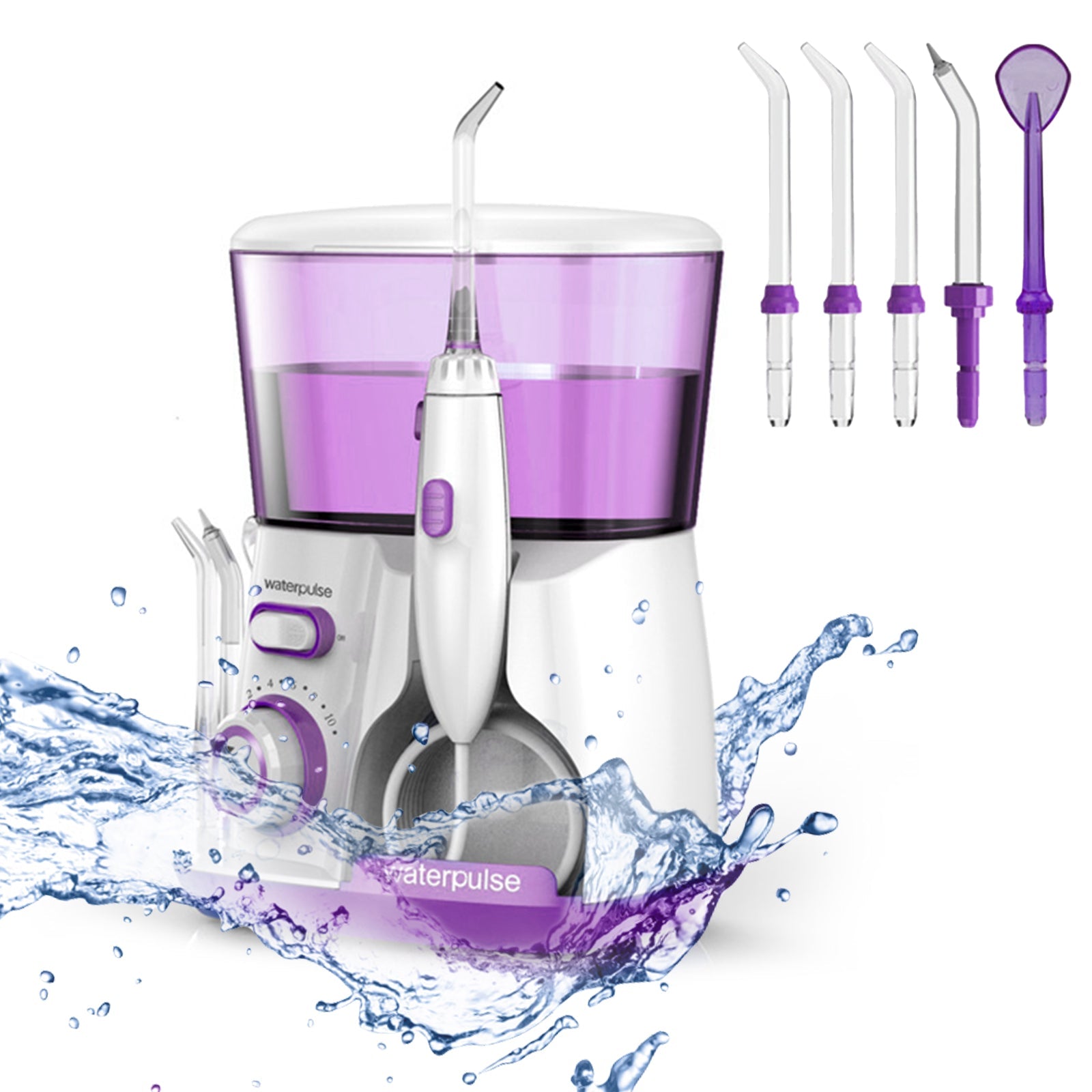 Oral Irrigator Teeth Water Flosser Waterproof 800ml Volume Reservoir - Everbeaut