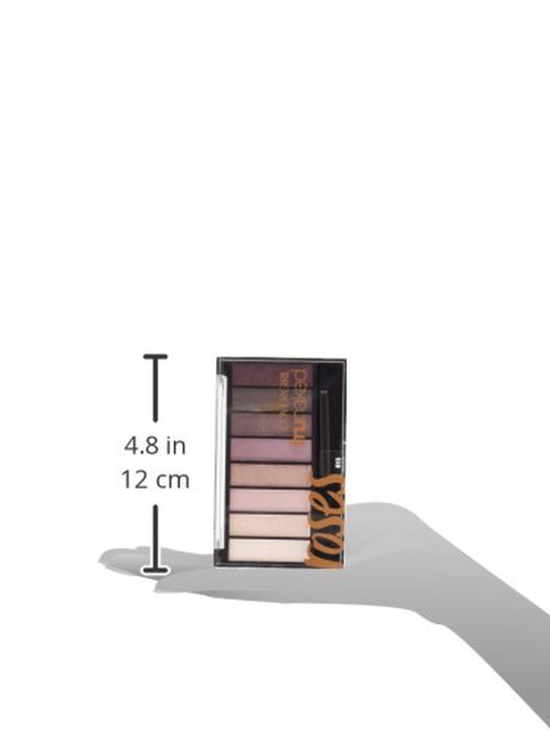 COVERGIRL Trunaked Eyeshadow Palette – Roses 815, 8 Richly Pigmented Shades, Blendable, Long-Lasting, Professional Eye Makeup – Premium Health & Beauty Product by Everbeaut.