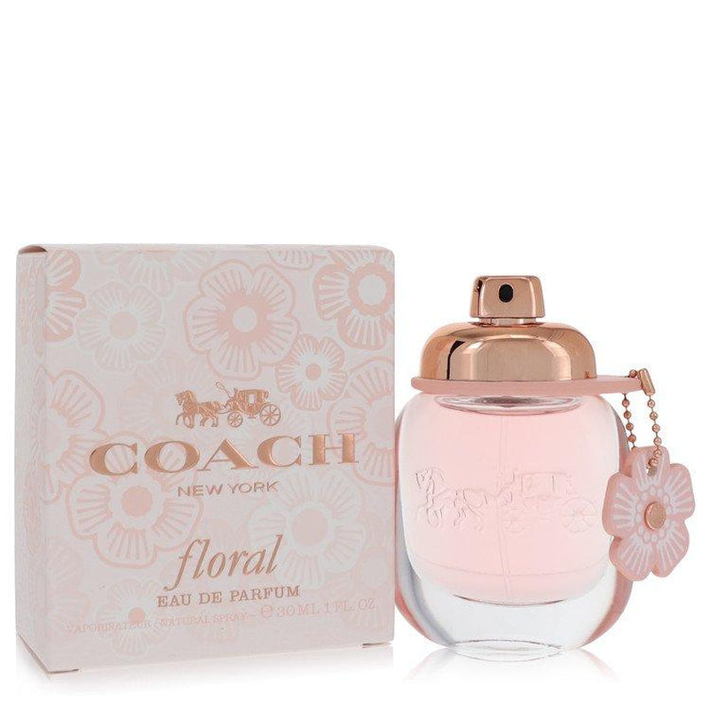 Coach Floral Eau de Parfum Spray for Women – 1.0 fl oz – Fresh, Feminine, Romantic Perfume with Tea Rose & Pineapple Sorbet – Premium Health & Beauty Product by Everbeaut.