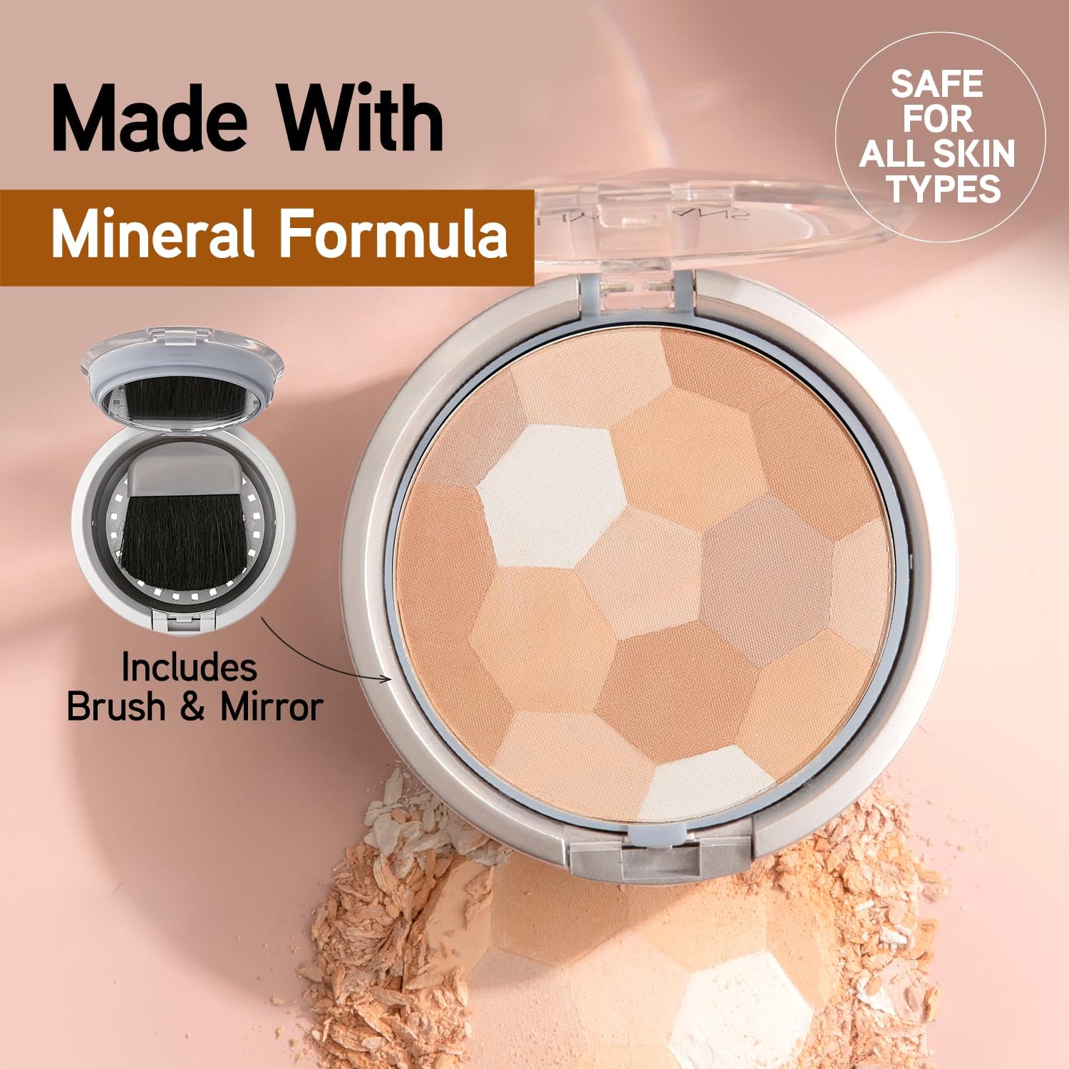 Physicians Formula Setting & Finishing Powder – Dermatologist & Clinically Tested Translucent Powder for Sensitive Skin, Smooth Shine Control – Premium Health & Beauty Product by Everbeaut.