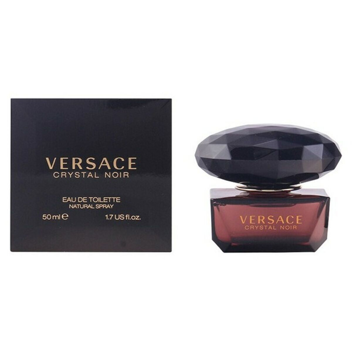 Versace Crystal Noir Eau de Toilette Spray for Women – 3 fl oz – Mysterious & Alluring Designer Perfume with Gardenia, Amber & Musk – Premium Health & Beauty Product by Everbeaut.