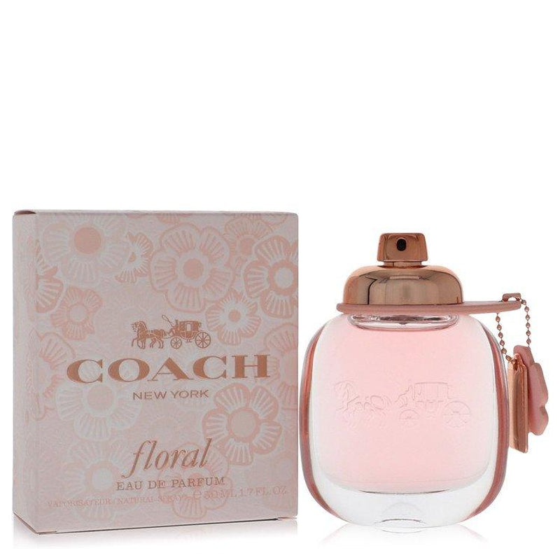Coach Floral Eau de Parfum Spray for Women – 1.0 fl oz – Fresh, Feminine, Romantic Perfume with Tea Rose & Pineapple Sorbet – Premium Health & Beauty Product by Everbeaut.