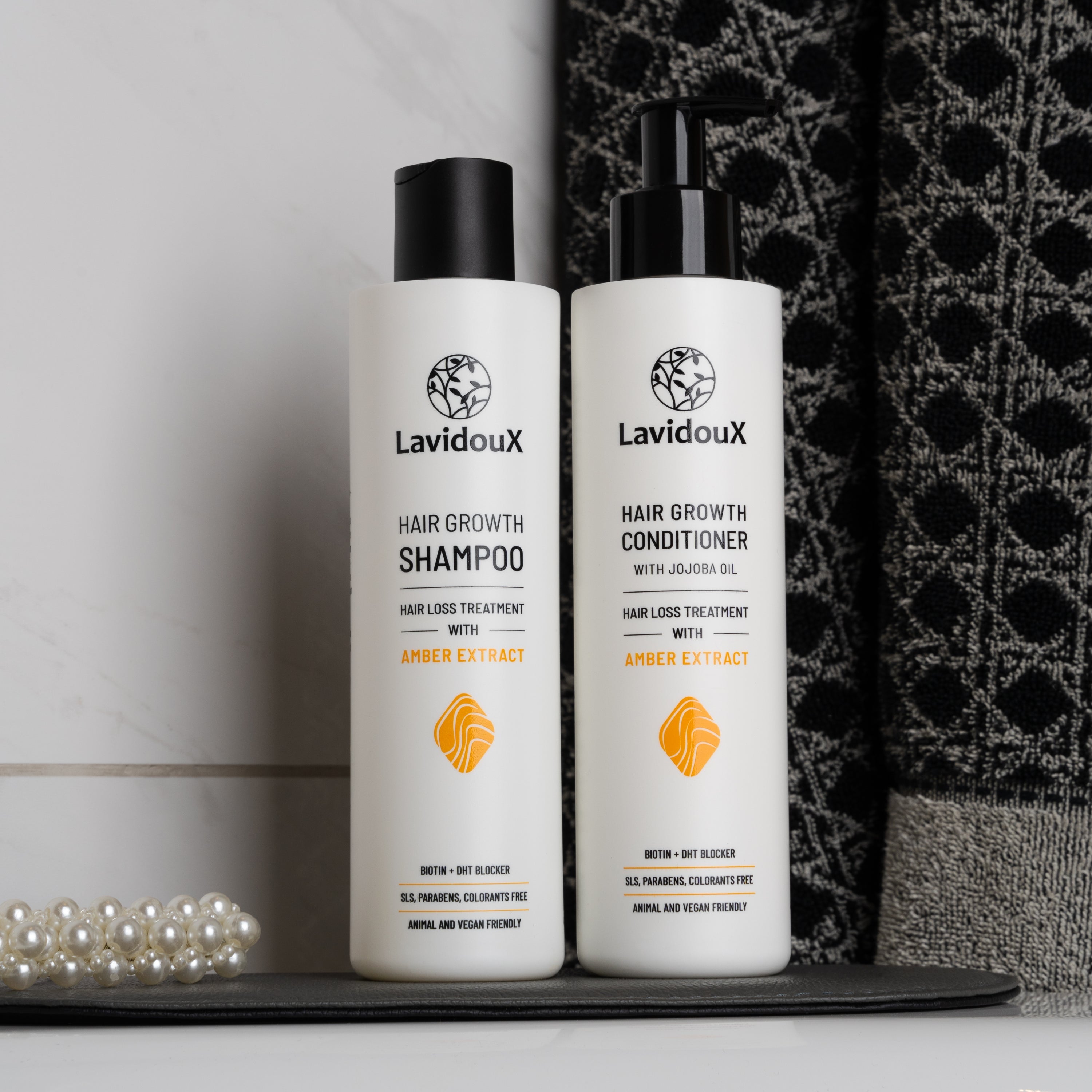 Hair Growth Shampoo & Conditioner Set - Everbeaut