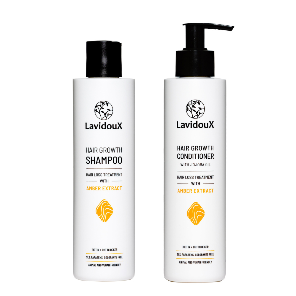 Hair Growth Shampoo & Conditioner Set - Everbeaut