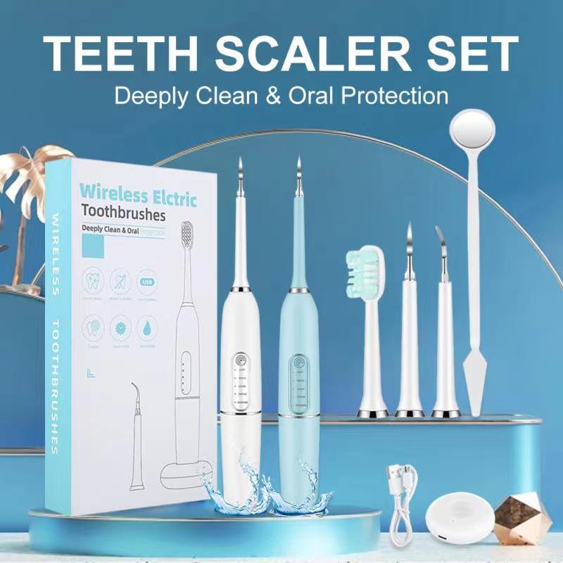 Portable Sonic Dental Scaler Electric Toothbrush Oral Teeth Tartar - Everbeaut