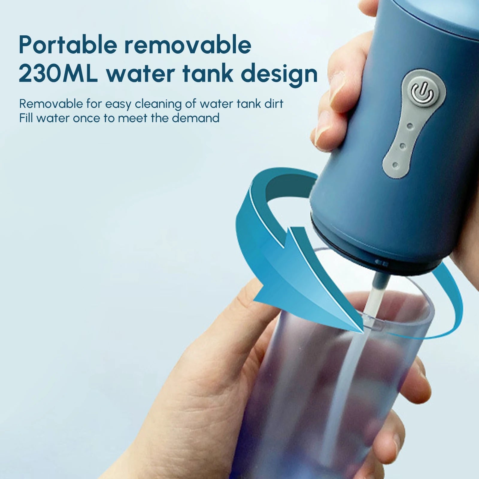 Cordless Water Dental Flosser Rechargeable Oral Irrigator Tooth Care – Premium Health & Beauty Product by Everbeaut.