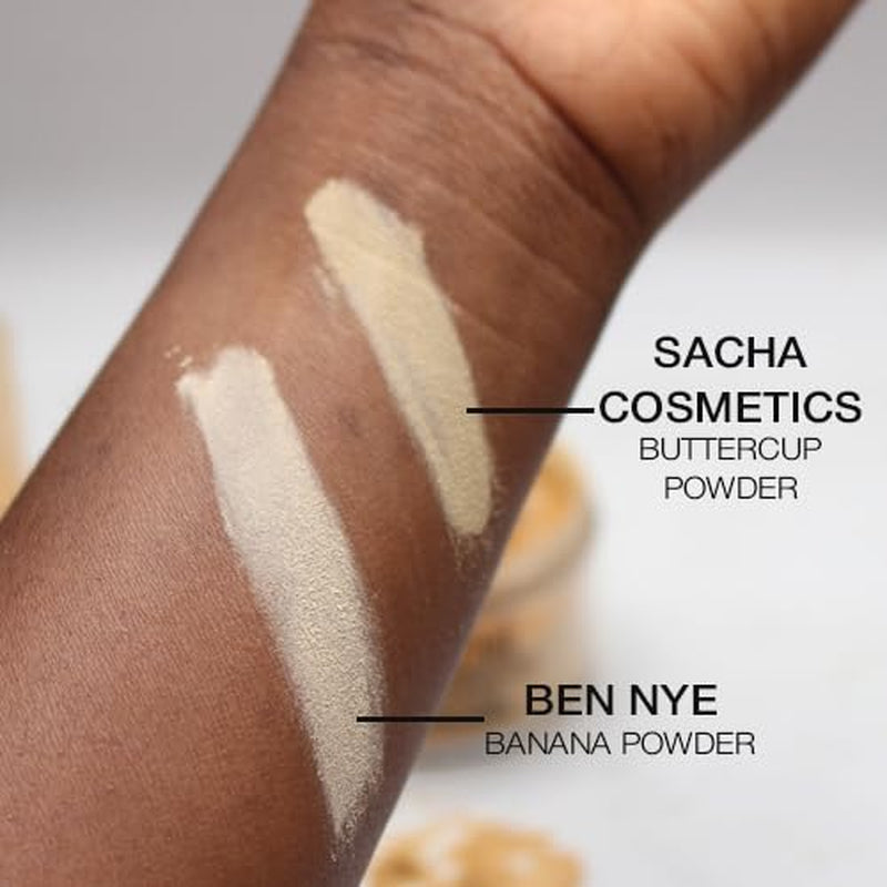 Sacha Buttercup Setting Powder – Professional Translucent Finishing Powder to Blur Fine Lines & Pores, No Ashy Flashback, Long-Lasting Smooth Matte Finish for All Skin Tones – Premium Health & Beauty Product by Everbeaut.