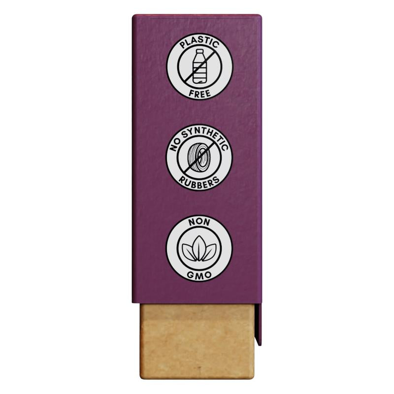 BERRY UNDERBRUSH Remineralizing Chewing Gum with Nano-Hydroxyapatite for Teeth and Gum Protection - 30 DAY SUPPLY Sweet Natural