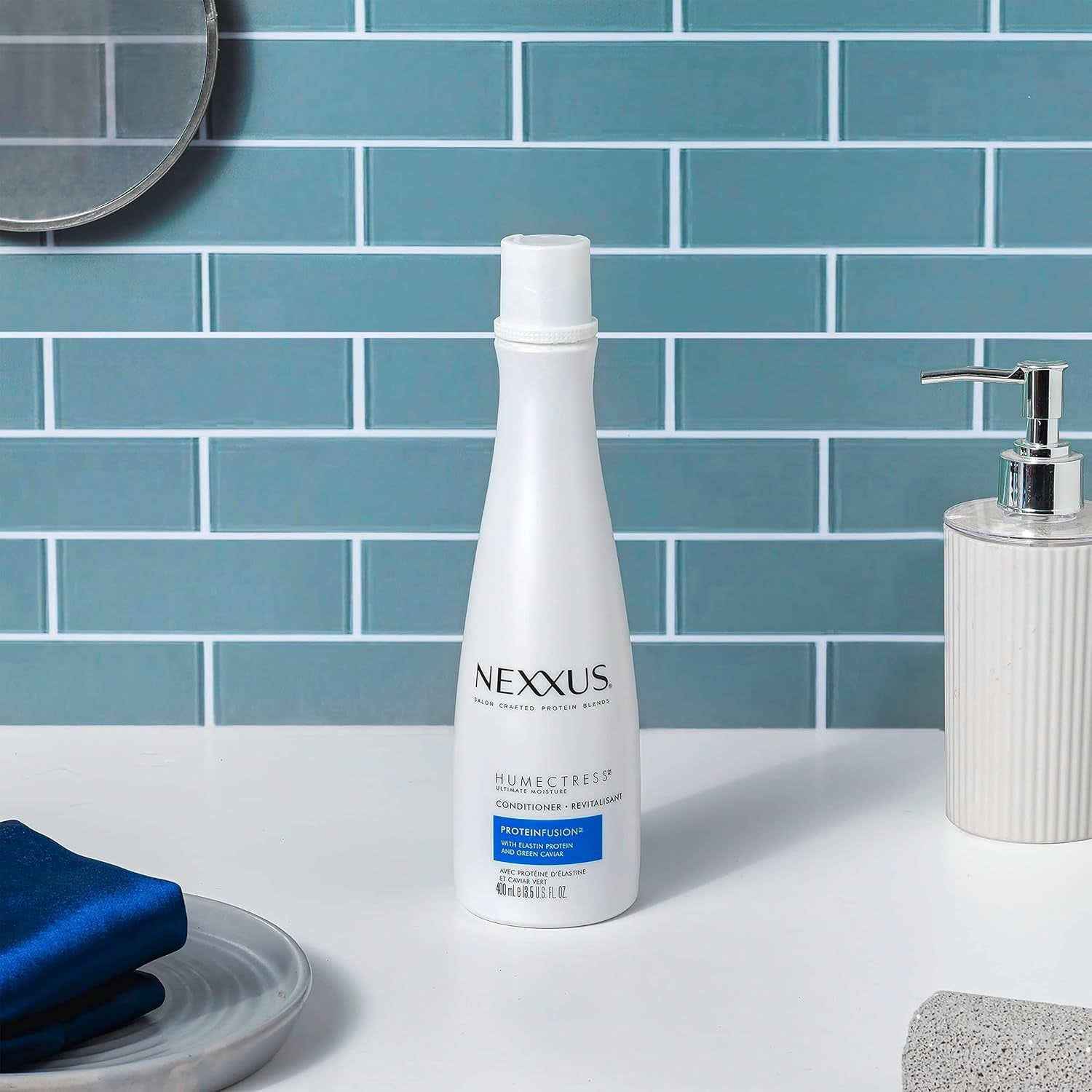 Nexxus Humectress Ultimate Moisture Conditioner – Professional Hydration for Dry Hair – Caviar & Protein Complex – Restores Softness, Body & Shine – 13.5 fl. oz – Premium Health & Beauty Product by Everbeaut.