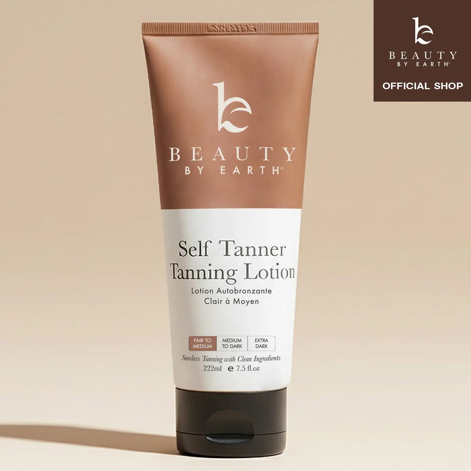 Beauty by Earth Self Tanner Body Lotion for a Natural Bronzed Glow - Everbeaut