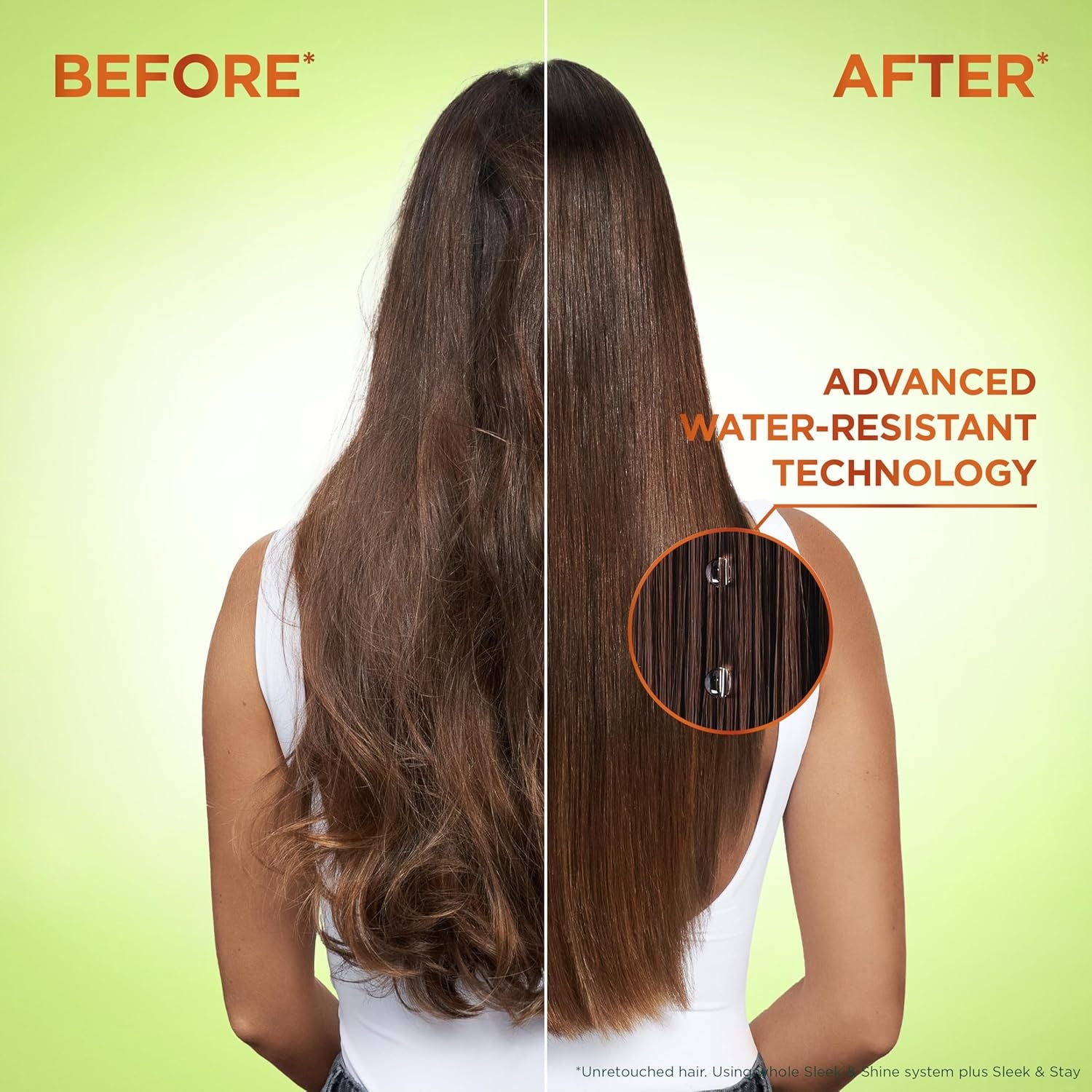 Garnier Fructis Sleek & Shine Anti-Frizz Hair Care Set – Full & Travel Size Shampoo (12.5 & 3 fl. oz) + Conditioner (12 & 3 fl. oz) – Plant Keratin & Argan Oil – 4-Piece Bundle – Premium Health & Beauty Product by Everbeaut.