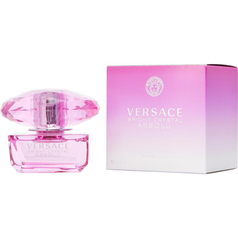 Versace Bright Crystal Absolu Eau de Parfum Spray for Women – 3.0 oz – Radiant, Long-Lasting Floral Fruity Perfume with Pomegranate, Peony & Amber – Premium Health & Beauty Product by Everbeaut.