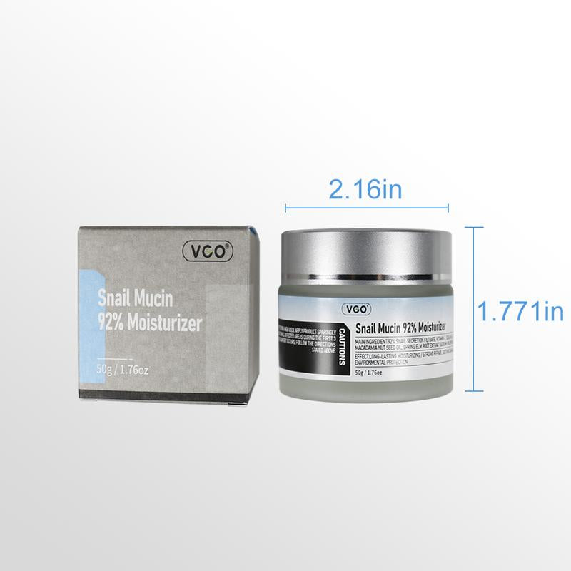 VGO Vitamin C Serum & Snail Mucin Gel Cream – Hydration & Radiance Set - Everbeaut