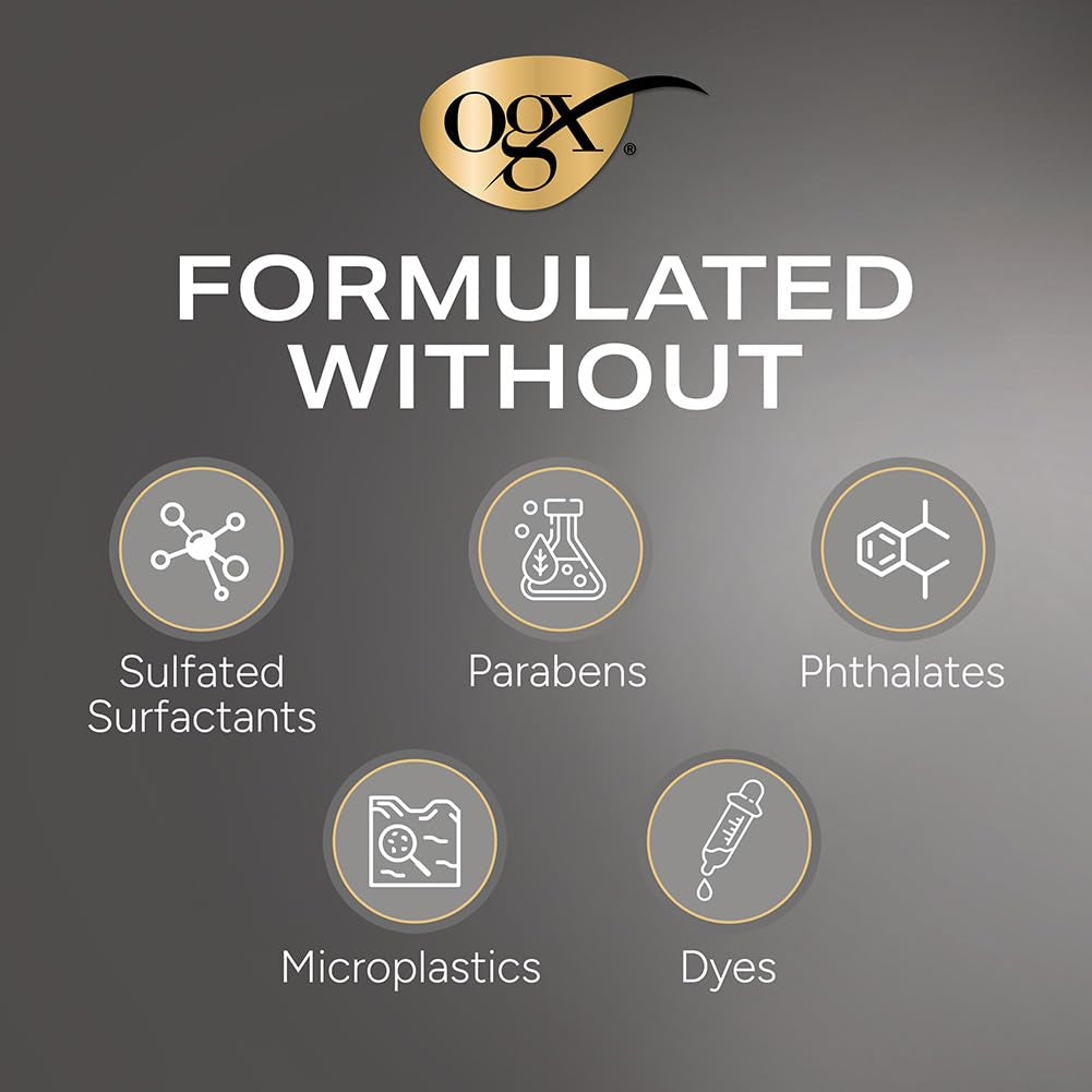 OGX Nourishing + Coconut Milk Moisturizing Shampoo – Hydrating, Restorative Formula for Soft, Healthy Hair – Sulfate-Free Surfactants, Paraben-Free – 13 fl. oz – Premium Health & Beauty Product by Everbeaut.