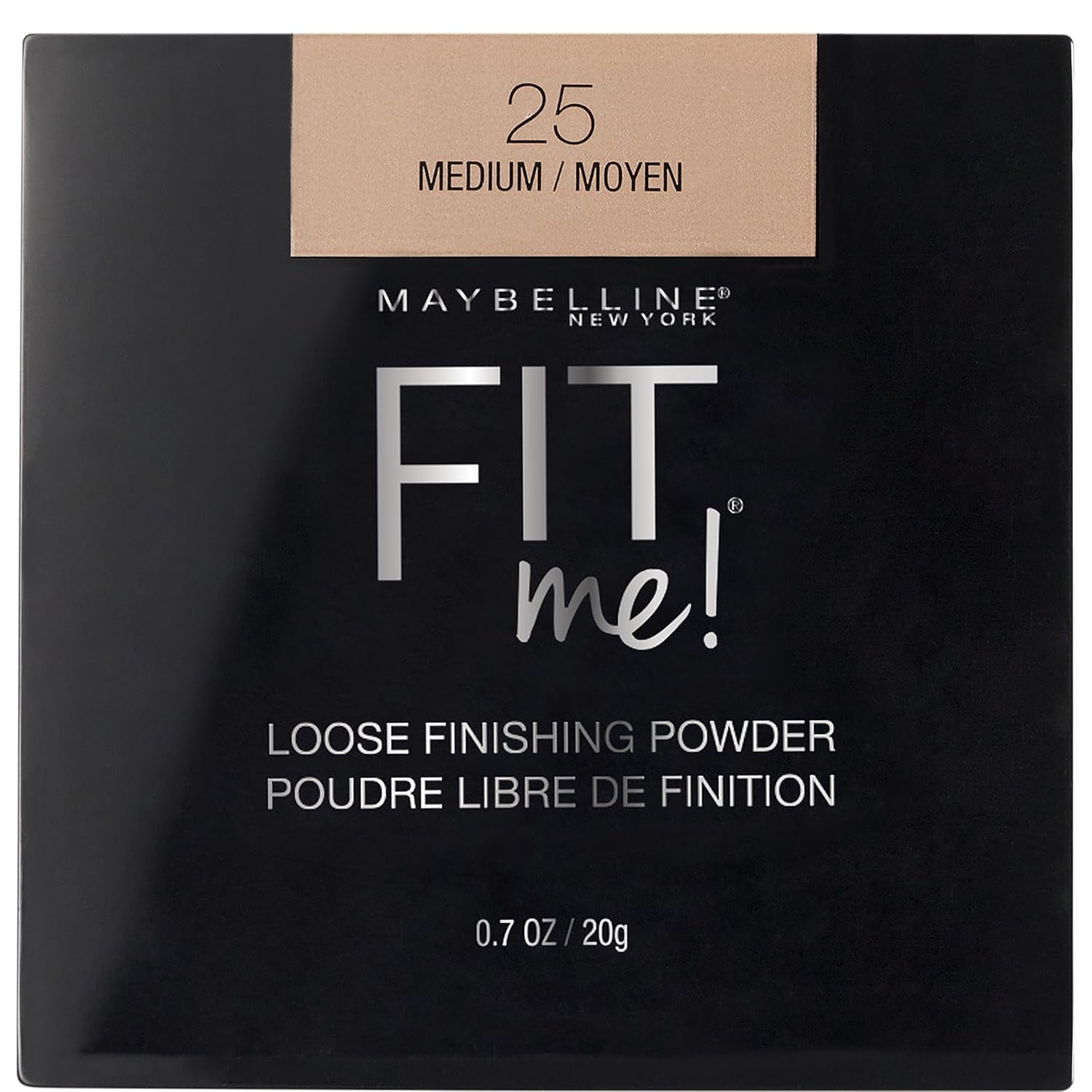 Maybelline Fit Me Loose Finishing Powder – Best Lightweight Setting Powder for Oily & Combination Skin – Medium Shade, Matte Finish - Everbeaut
