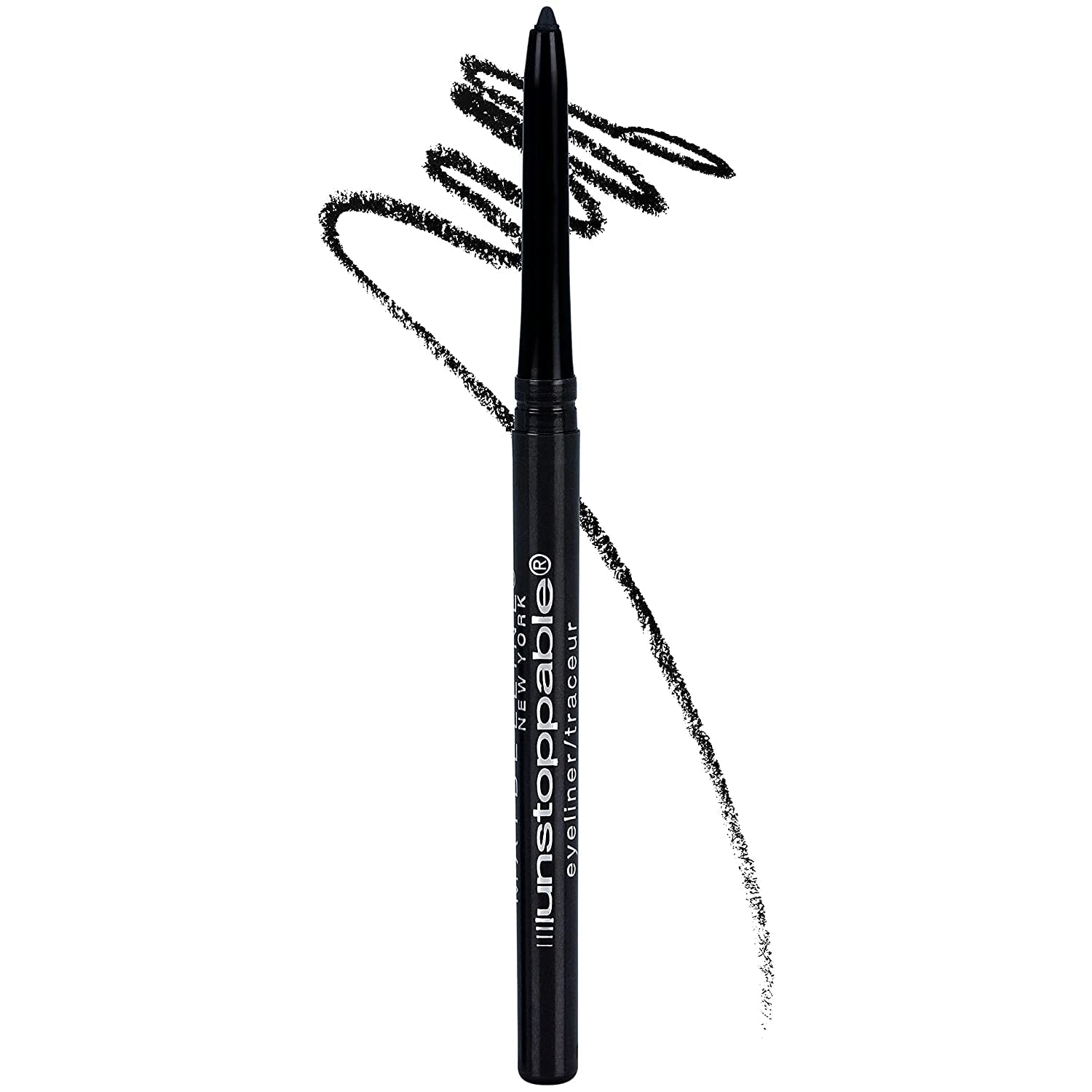 Maybelline Unstoppable Waterproof Mechanical Eyeliner – Ultra - Black Onyx | Smudge - Proof 24 - Hour Long - Wear - Everbeaut