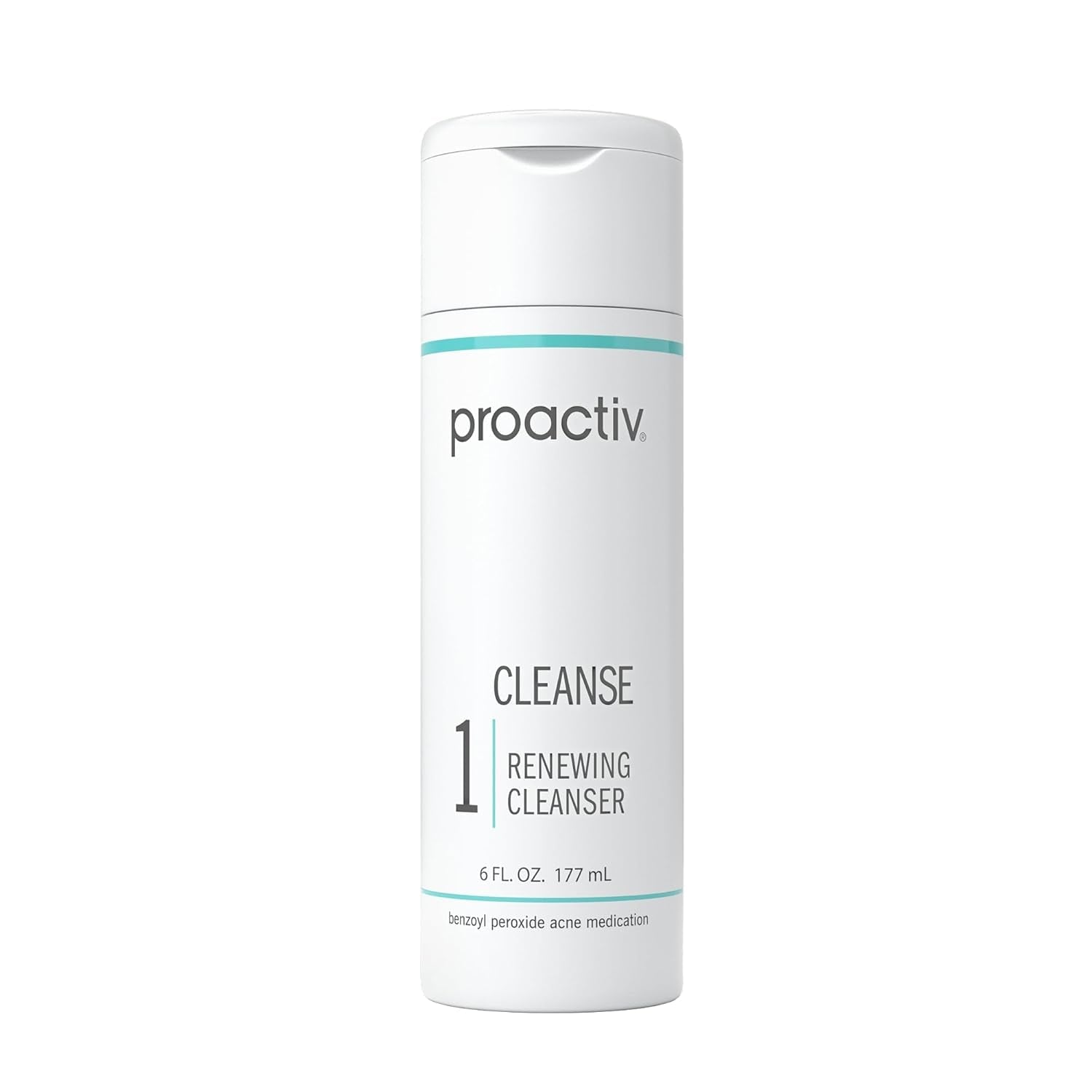 Proactiv Benzoyl Peroxide Acne Cleanser – Daily Face Wash with Hyaluronic Acid & Exfoliating Beads for Clear Skin (6 oz) - Everbeaut