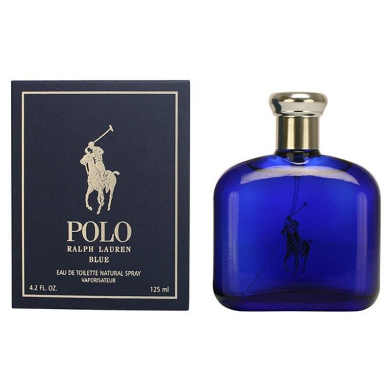 Ralph Lauren Polo Blue Eau de Toilette for Men – Aquatic, Fresh, and Invigorating Cologne – Citrus, Sage & Suede – Medium Intensity – 4.2 oz - Everbeaut
