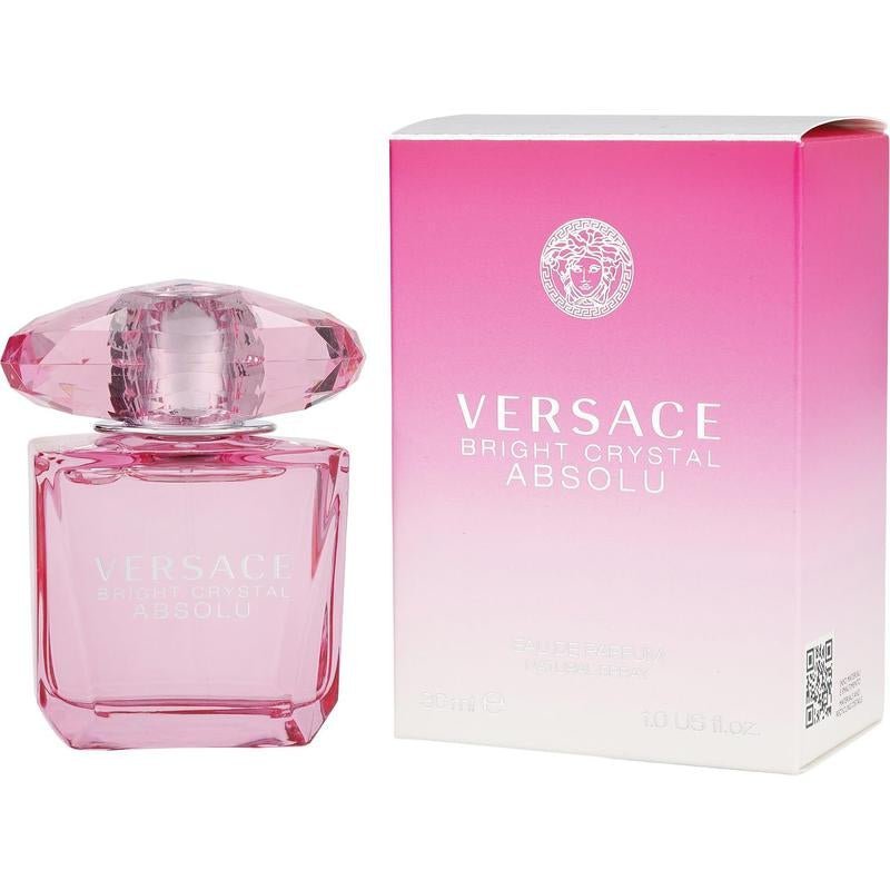 Versace Bright Crystal Absolu Eau de Parfum for Women – 3.0 oz | Luxury Long - Lasting Floral Fruity Fragrance - Everbeaut