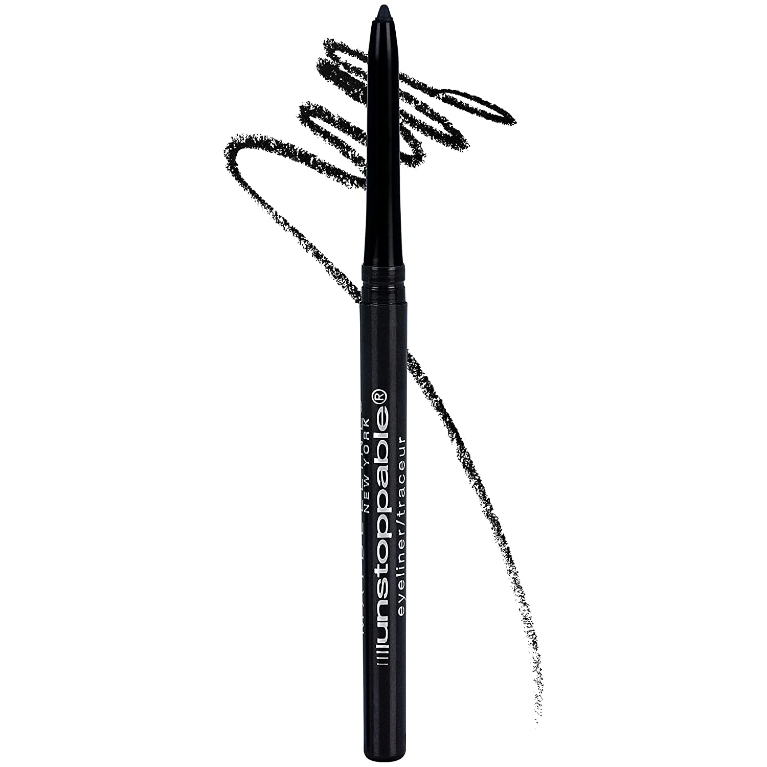 Maybelline Unstoppable Waterproof Eyeliner Pencil – Mechanical Black Eyeliner in Onyx, Smooth Glide, Smudge-Resistant, Up to 24-Hour Wear – Premium Health & Beauty Product by Everbeaut.