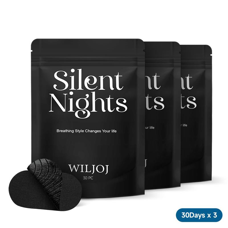 3-Pack Mouth Sleep Tape (3 Months Supply) - Breathable Snoring Stopper Tape with Comfortable Adhesive & Latex Free, Gentle for Skin & Painless Removal