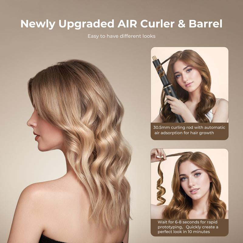 5 in 1 Multifunction Air Styler, Hot Air Brush, Hair Dryer Brush, Thermal Brush Magic Styler, Hair Dryer Brush