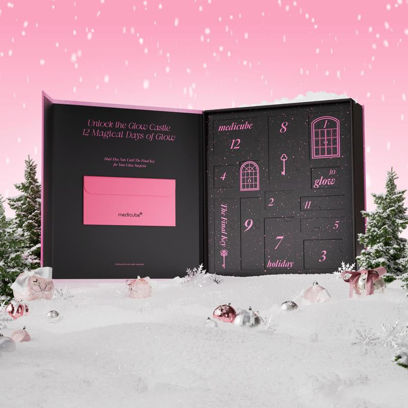 [NEW] [Medicube] 2025 Advent Calendar | 12 Days of Glow, the Glowmas Calendar | Tiktok Shop Limited Edition, Limited Quantity | K-Beauty Skincare Kit | Advent Calendar, Holiday Gift