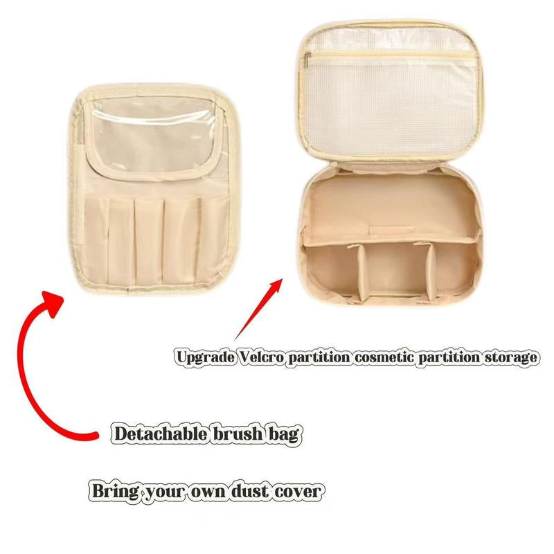 46-Piece Makeup Brush Set, Professional Cosmetic Tools Kit, Sponge Applicator, Portable Design, Ideal Gift for Women