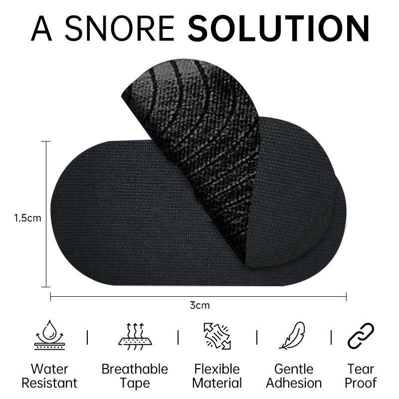 3-Pack Mouth Sleep Tape (3 Months Supply) - Breathable Snoring Stopper Tape with Comfortable Adhesive & Latex Free, Gentle for Skin & Painless Removal