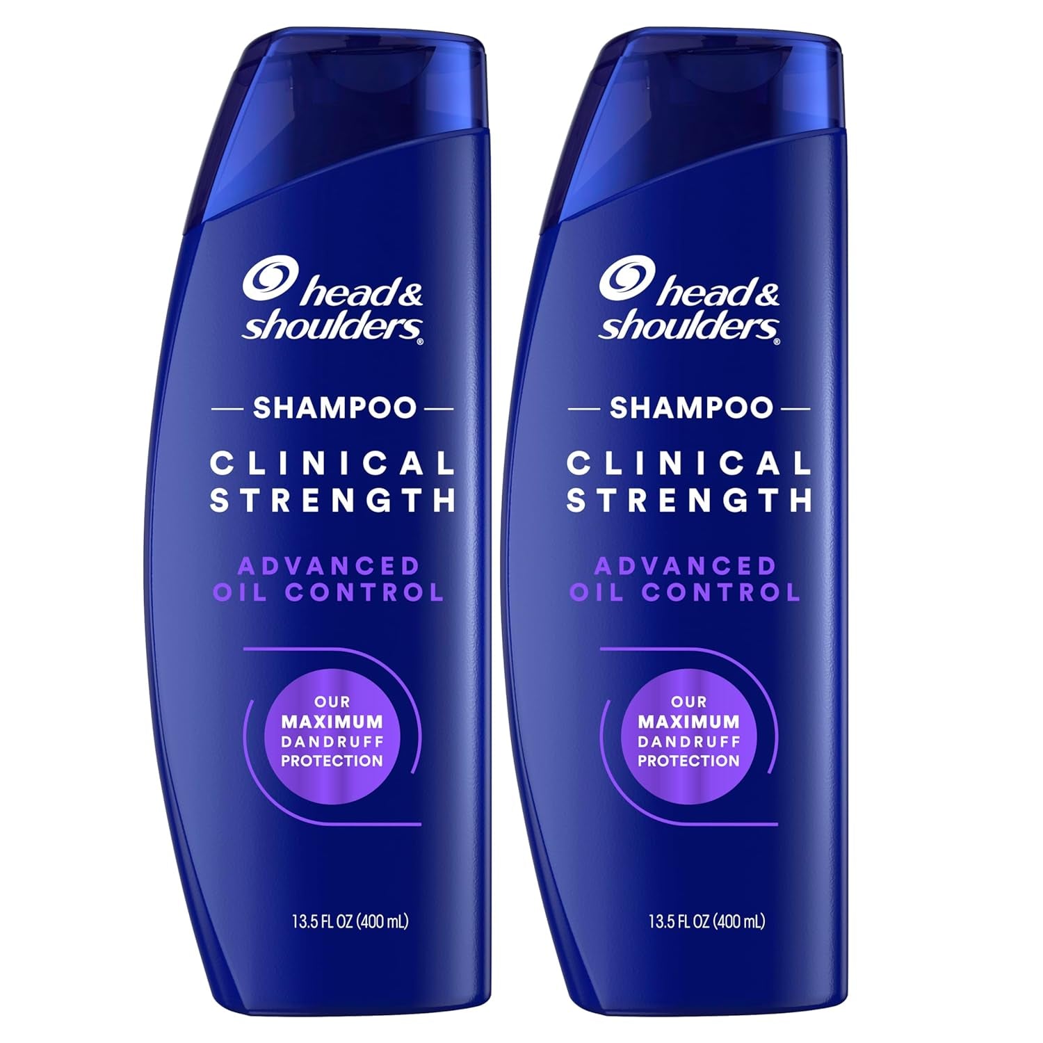 Head & Shoulders Clinical Strength Dandruff Shampoo – Selenium Sulfide Anti-Dandruff Formula for Severe Flaking & Itch Relief – Cooling Menthol – 13.5 fl. oz, 2-Pack – Premium Health & Beauty Product by Everbeaut.