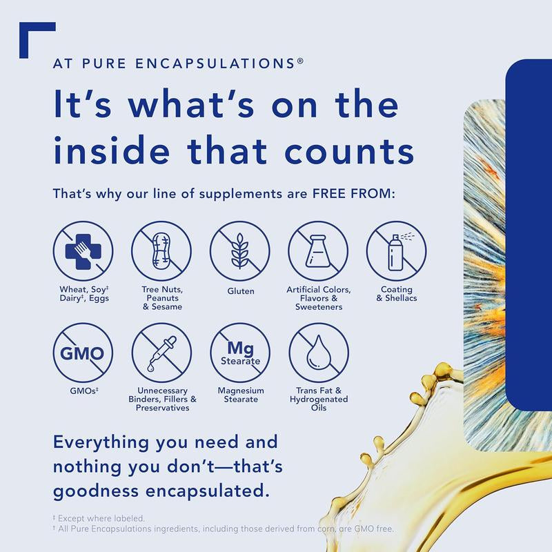 Encapsulations O.N.E. Multivitamin - Once Daily Multivitamin with Antioxidant Complex Metafolin, Coq10, and Lutein to Support Vision, Cognitive Function, and Cellular Health* - 60 Capsules Healthcare Natural Supplement Dietary Fitness Edible Eye Bathroom