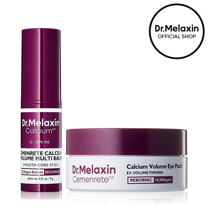 [Dr.Melaxin Official] Calcium Volume Multi Balm+Eye Patch 60Ea Korean Cosmetics with Collagen Extract Elasticity