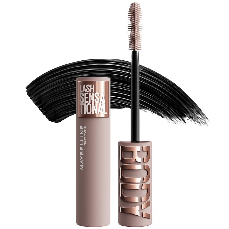 Lash Sensational Body Mascara, Silky Buildable Formula, 24HR Lift, Maybelline New York