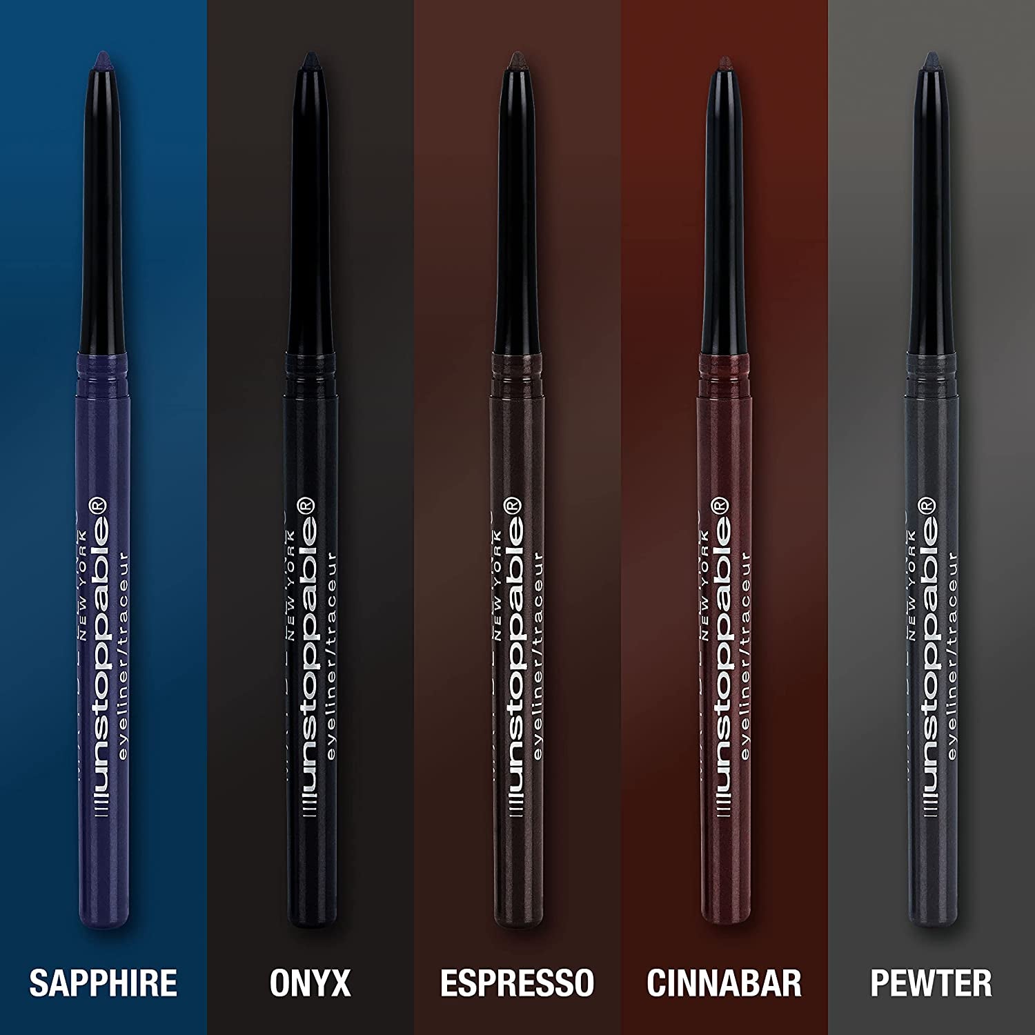 Maybelline Unstoppable Waterproof Eyeliner Pencil – Mechanical Black Eyeliner in Onyx, Smooth Glide, Smudge-Resistant, Up to 24-Hour Wear – Premium Health & Beauty Product by Everbeaut.