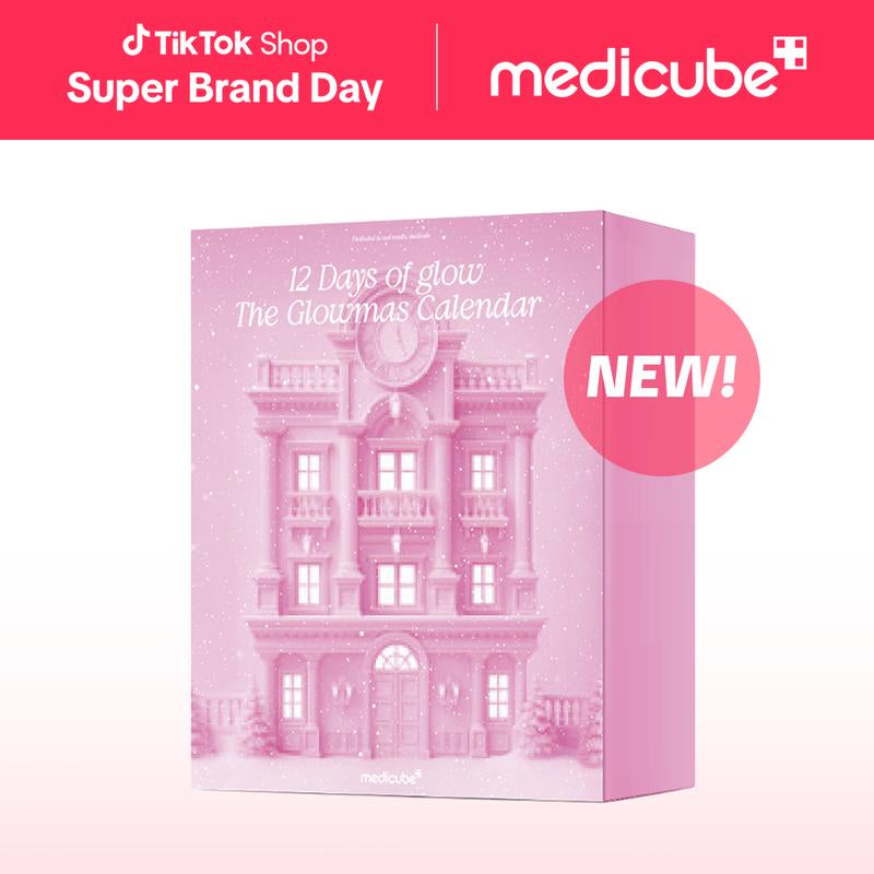 [NEW] [Medicube] 2025 Advent Calendar | 12 Days of Glow, the Glowmas Calendar | Tiktok Shop Limited Edition, Limited Quantity | K-Beauty Skincare Kit | Advent Calendar, Holiday Gift
