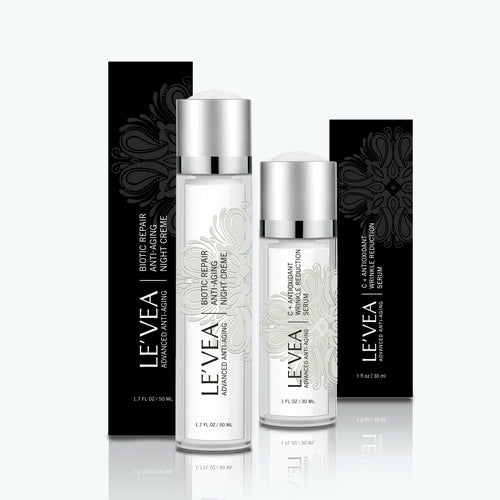Age Perfect: Night Repair Cream + Vitamin C+ Serum - Everbeaut