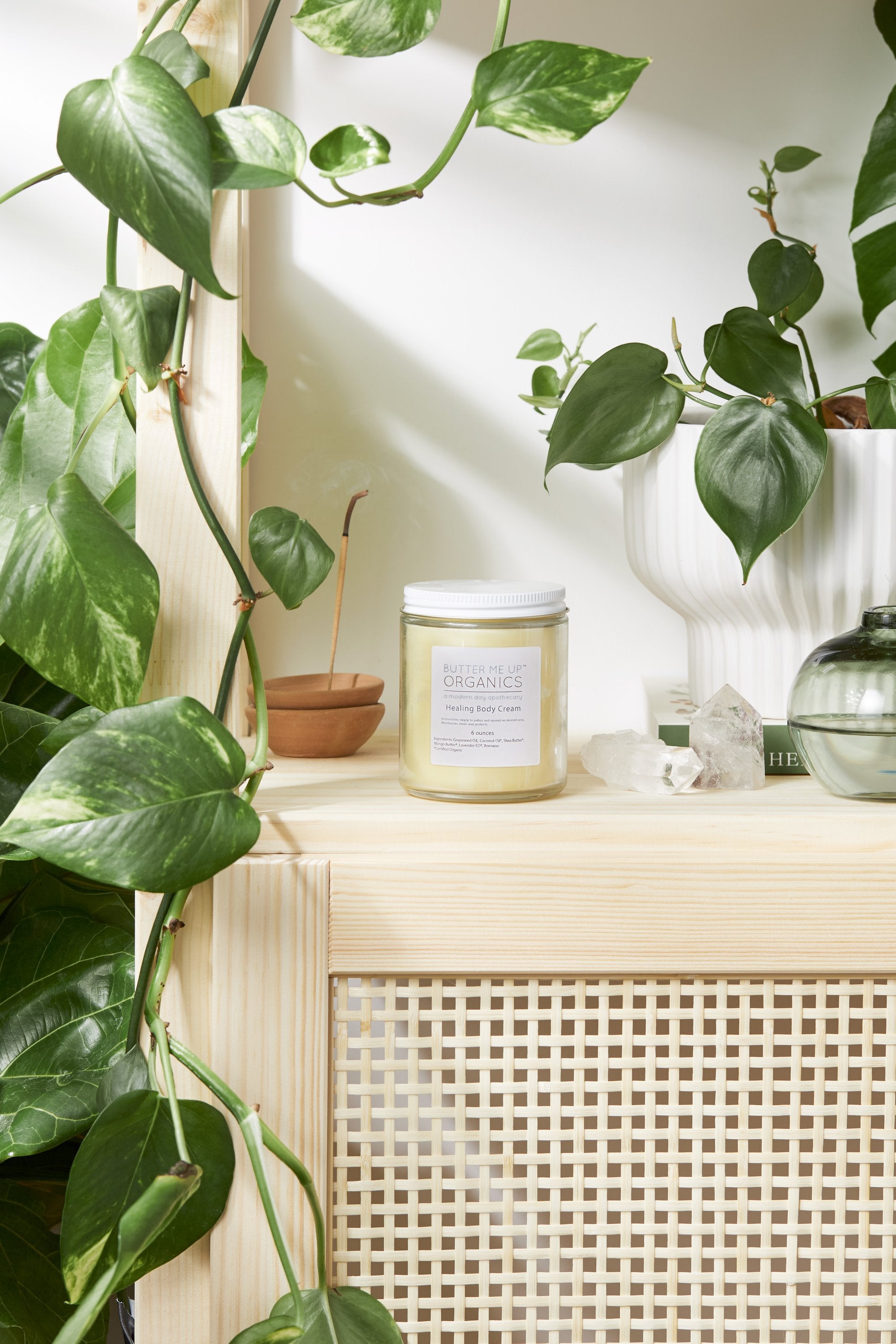 Healing Body Cream / organic body lotion / winter skin / dry skin / - Everbeaut