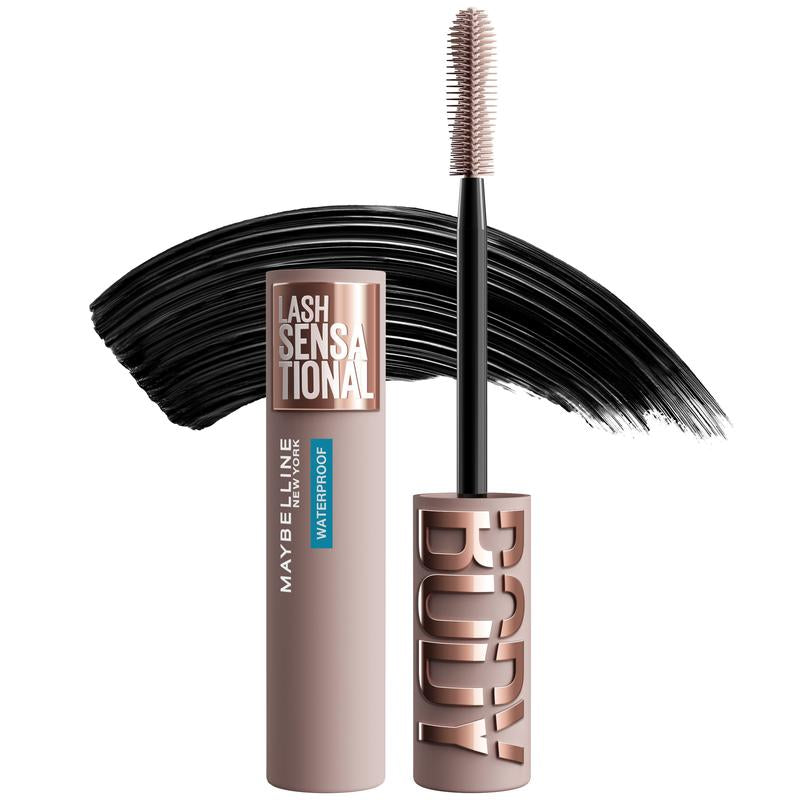 Lash Sensational Body Mascara, Silky Buildable Formula, 24HR Lift, Maybelline New York