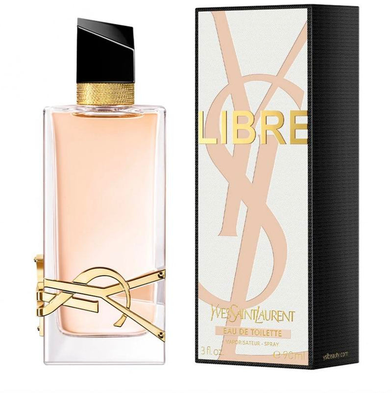 Yves Saint Laurent Libre Eau De Toilette for Women 3 Oz - Amber Fougere Fragrance, Liquid, Modern Feminine Energy, Effortless Versatility