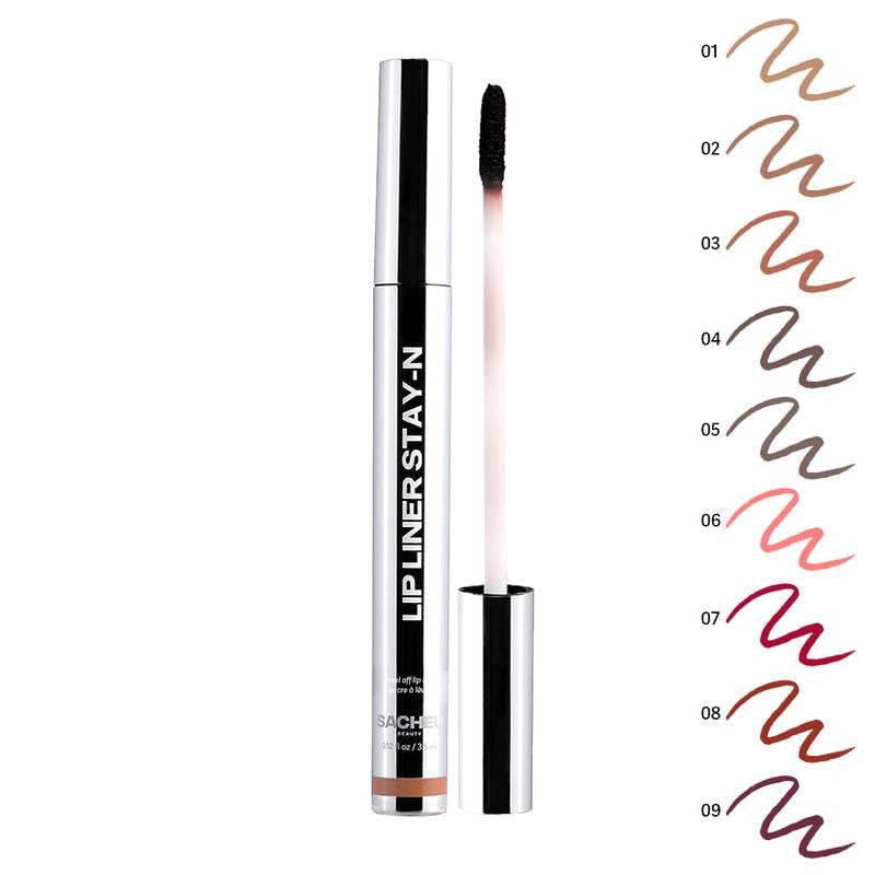 All - Day Lip Liner Stay - N™ – Peel - Off Lip Stain with Hyaluronic Acid & Vitamin E | Smudge - Proof Definition - Everbeaut