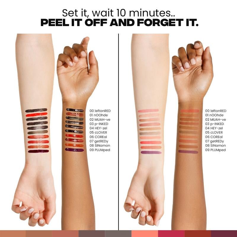 All - Day Lip Liner Stay - N™ – Peel - Off Lip Stain with Hyaluronic Acid & Vitamin E | Smudge - Proof Definition - Everbeaut